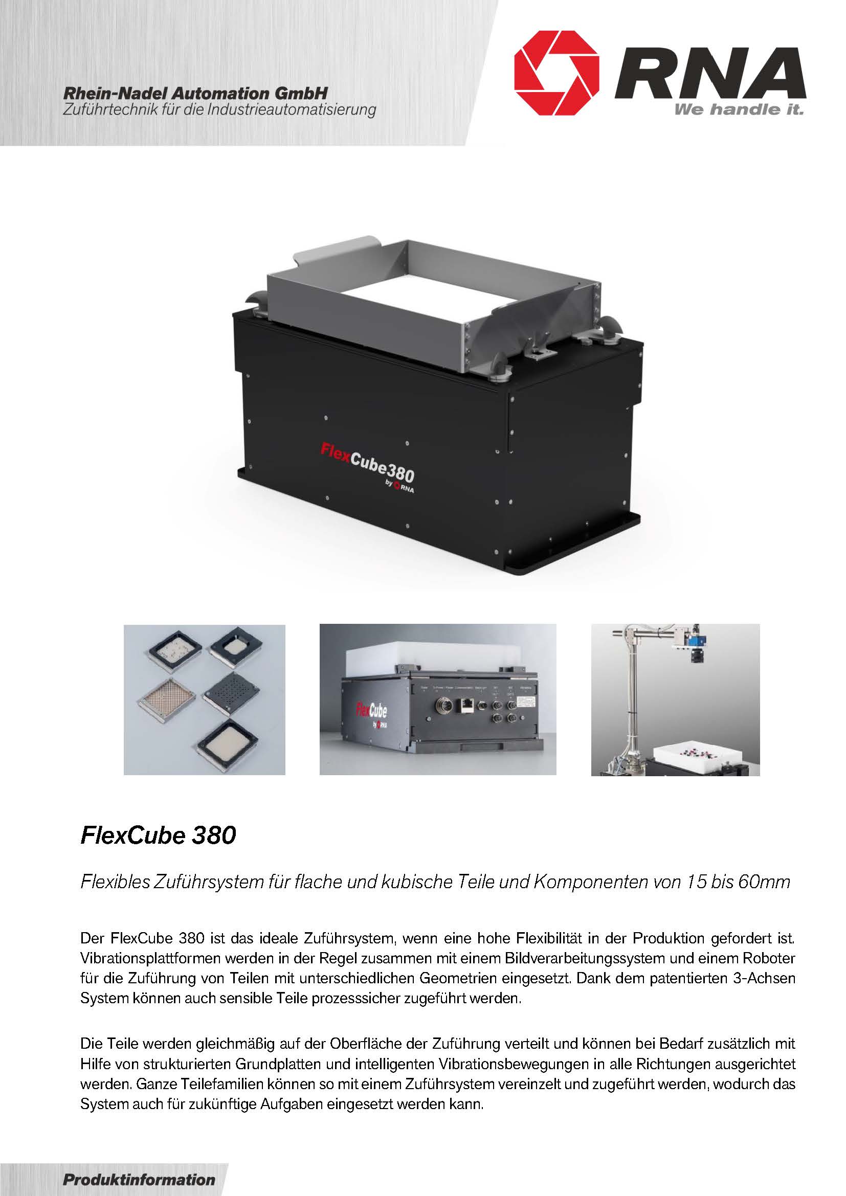 Vibrationsplattform - FlexCube 380
